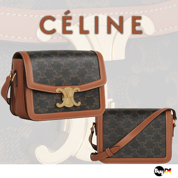 ★CELINE★セリーヌ スーパーコピー スモール / トリオンフキャンバス & カーフスキン 188882BZ4.04LU